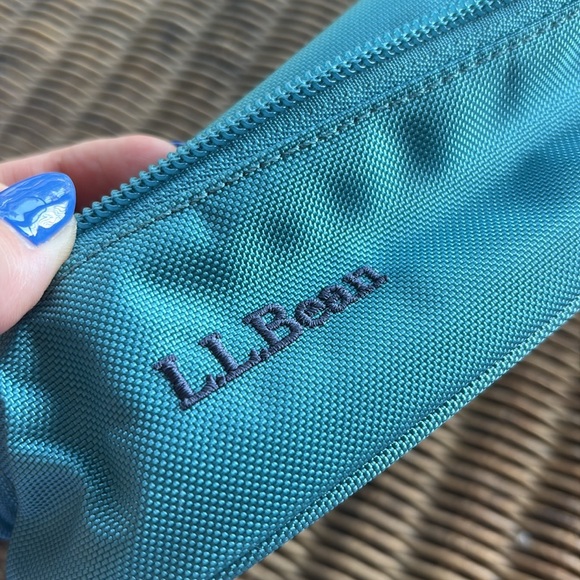 L.L. Bean Organizer Bag Toiletry Makeup Blue - Picture 7 of 7